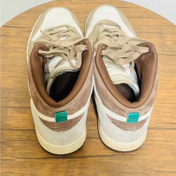 Nike Dunk High Light Chocolate DH5348-100 Men Size 9.5